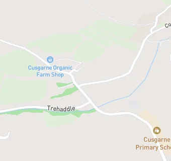 map for Cusgarne Organic Farm Shop