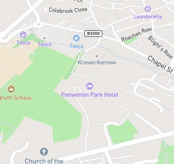 map for Penventon Park Hotel