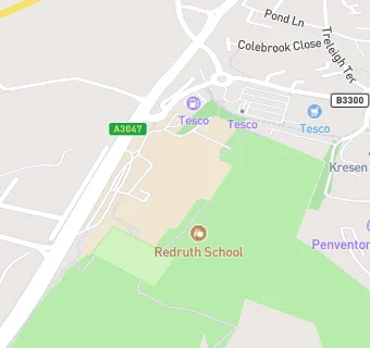 map for Redruth School