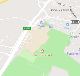 map for Redruth School