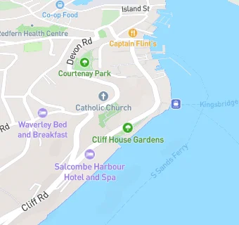 map for The Salcombe Pasty Company