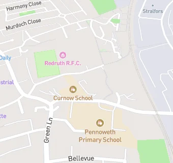 map for Curnow School