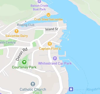 map for Bonningtons (Salcombe) Ltd