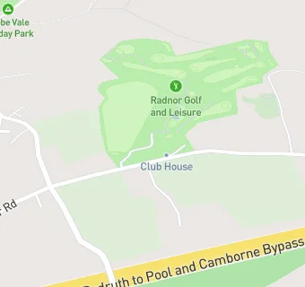 map for Radnor Golf & Leisure