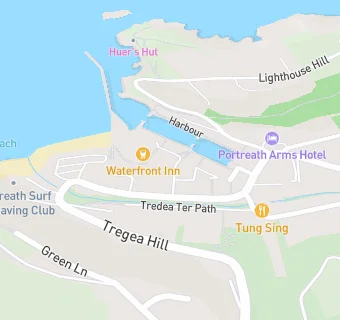 map for The Waterfront Inn