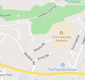 map for Truro Learning Academy