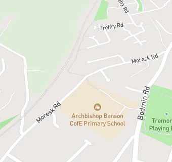 map for Archbishop Benson Primary School