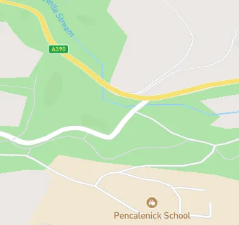 map for Pencalenick School