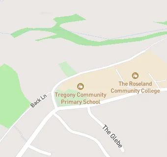 map for Tregony Community Primary School