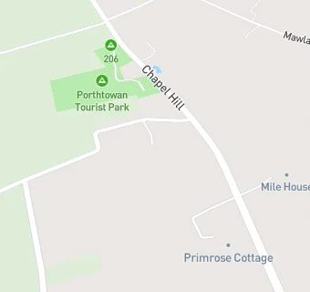 map for Porthtowan Tourist Park Ltd