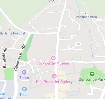 map for Tresillian Early Years Centre