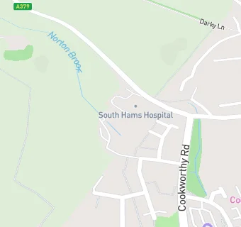 map for Norton Brook Medical Centre