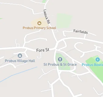 map for Trudgian Farm Shop