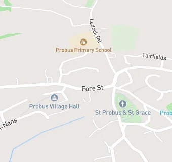 map for Probus Fish & Chip Shop