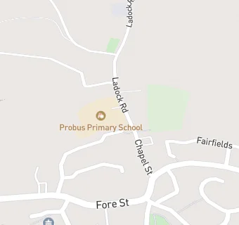 map for Probus Community Primary School