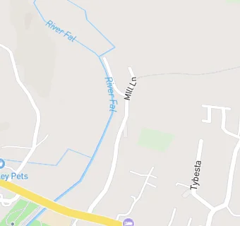 map for Mill Lane Surgery