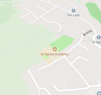 map for St Agnes Academy