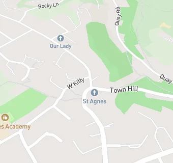 map for St Agnes Hotel