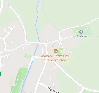 map for Aveton Gifford CofE Primary School