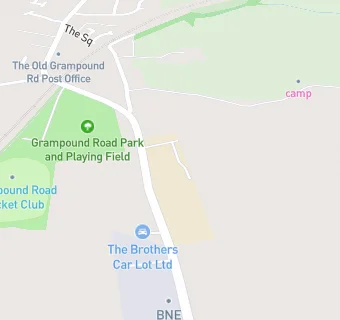 map for Grampound Road Village CofE School