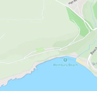 map for Wembury Bay Tuck Shop