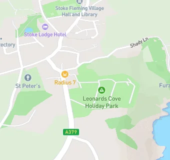 map for Leonards Cove Caravan Park Shop