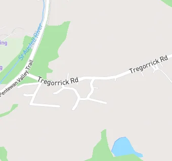 map for St. Austell Rugby Club