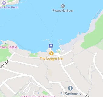 map for The Lugger Inn