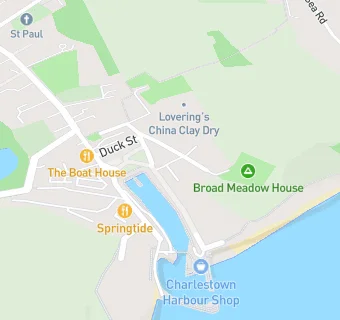 map for Rashleigh Arms Hotel