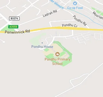 map for Pondhu Primary School