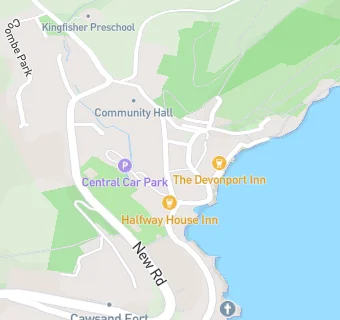 map for Halfway House Inn