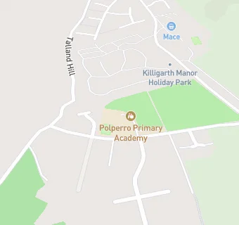 map for Polperro Community Primary School