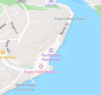 map for The Old Quay House