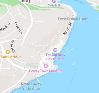 map for The Cornish Bakery Shops