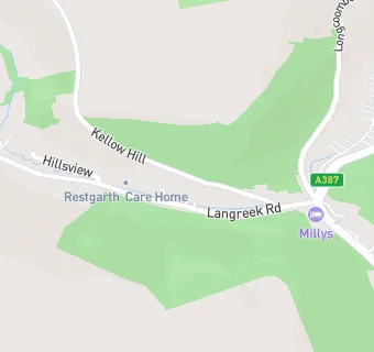 map for Restgarth Residential Home