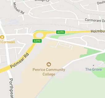 map for Penrice Community College