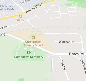 map for Charlestown Primary School