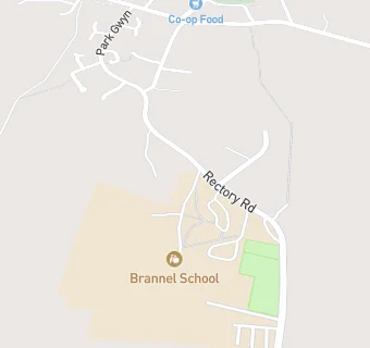 map for Brannel School