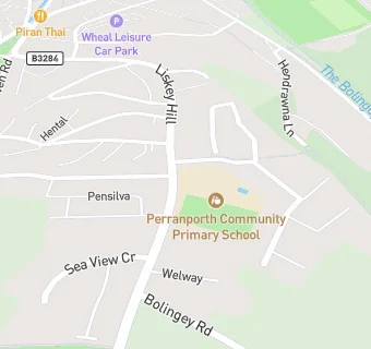 map for Perranporth Pre School