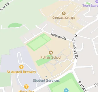 map for Poltair School