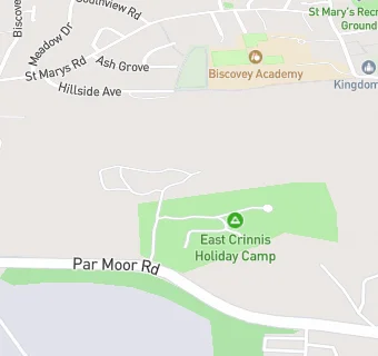 map for East Crinnis Holiday Park