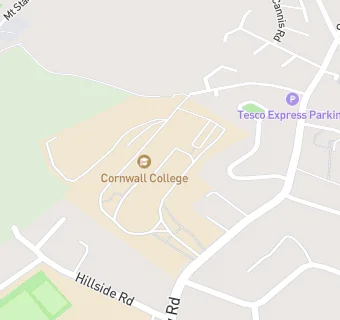 map for Cornwall College