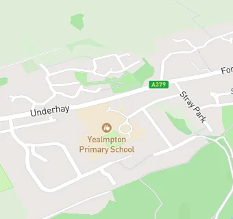 map for Yealmpton Primary School