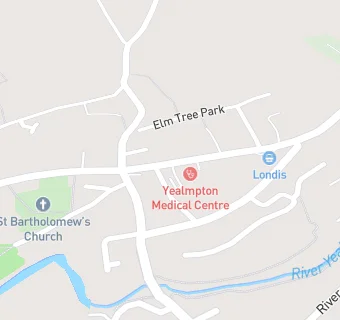 map for Yealm Medical Centre