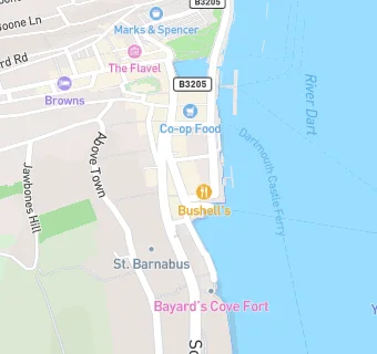 map for Dartmouth Arms