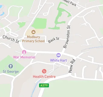 map for Modbury Club