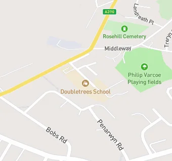 map for Doubletrees School