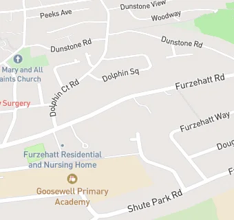 map for Furzehatt Care Home