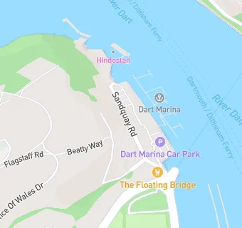 map for Dart Marina Hotel Ltd