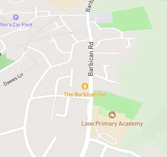 map for The Barbican Inn